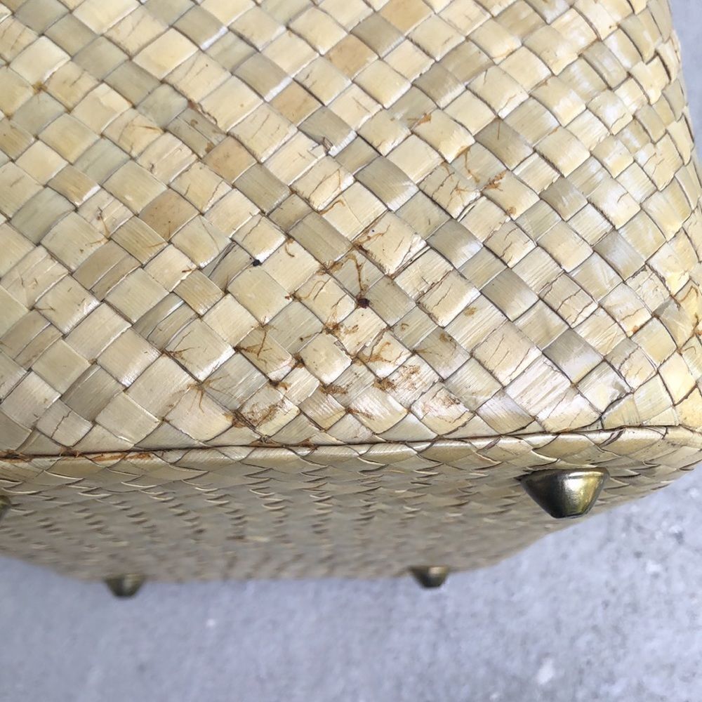 1960s woven bag  - Picture 7 of 9